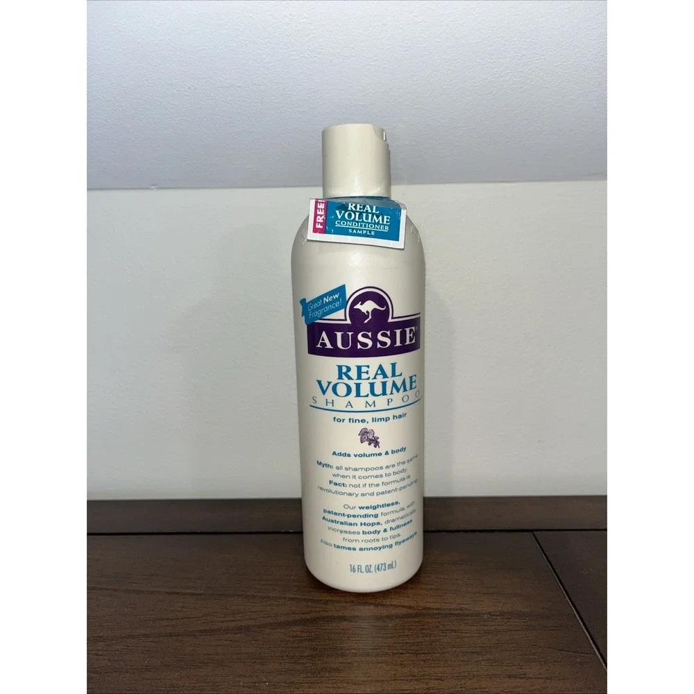 Vintage Aussie Real Volume Shampoo fine limp hair Rare 1998 Discontinued